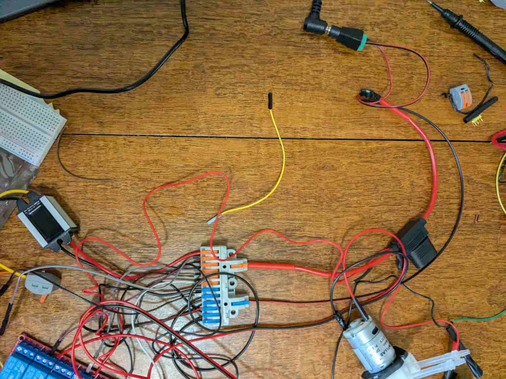 Fuse, Splitter, Buck on my table